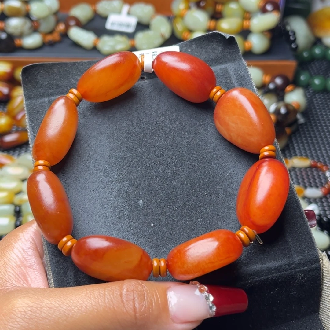 未镶嵌手串和田玉大**哥