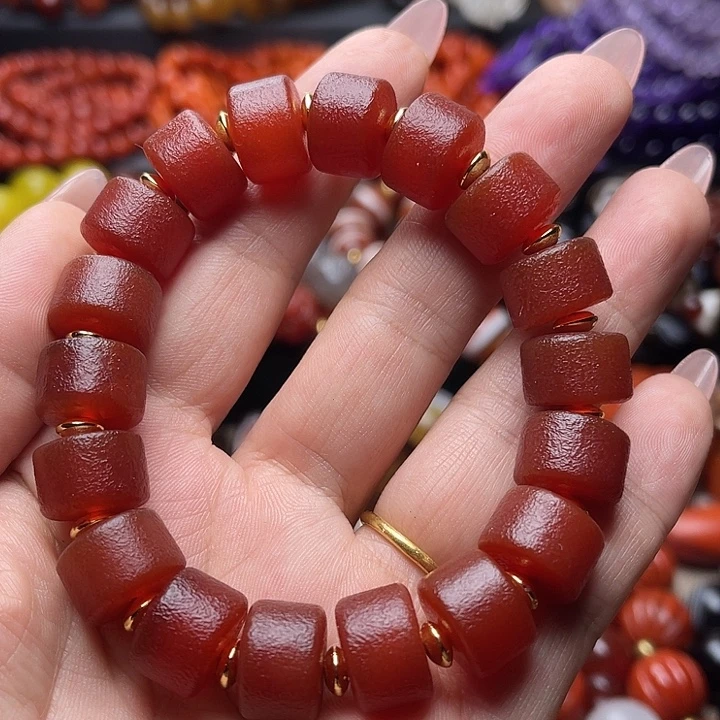 玛瑙/玉髓未镶嵌手链