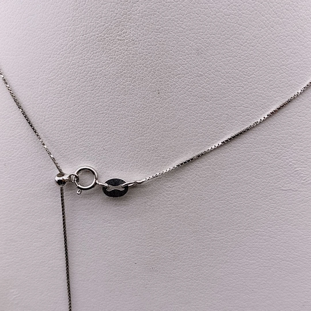 银S925镶嵌项链淡水珍珠