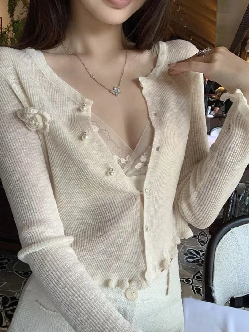 冰冰●「凉感开衫」夏季时尚气质百搭洋气减龄设计感上衣BBX5SY3321