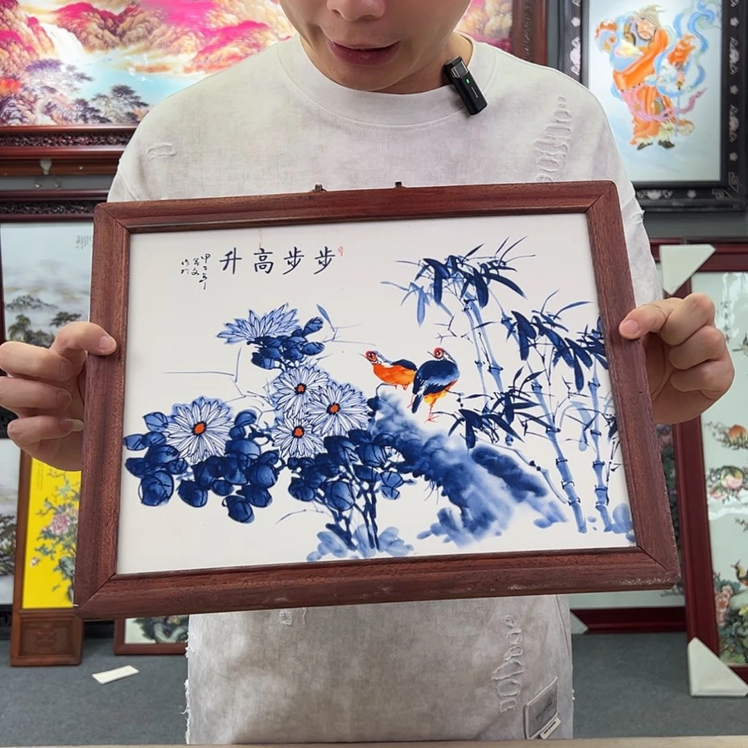 瓷片景德镇瓷板画