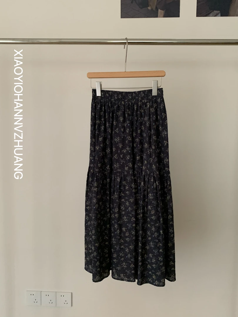 【XYJ】春季百搭碎花半裙 JQ5306