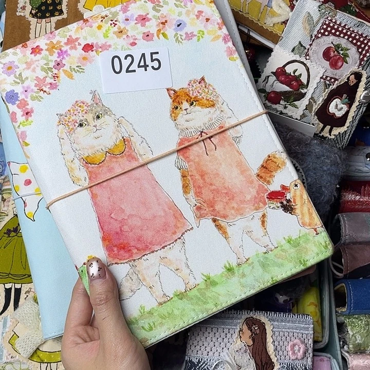 织绣A5活页不带纸245