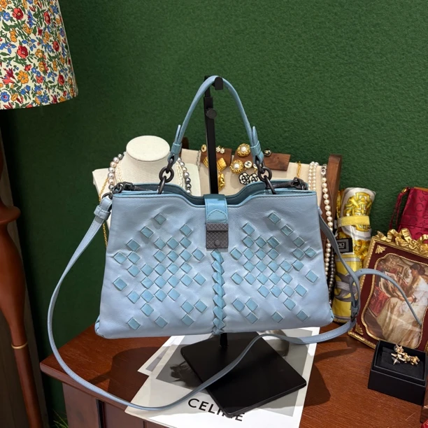 95新 BOTTEGA VENETA/葆蝶家 napoli系列罗马单肩手提包