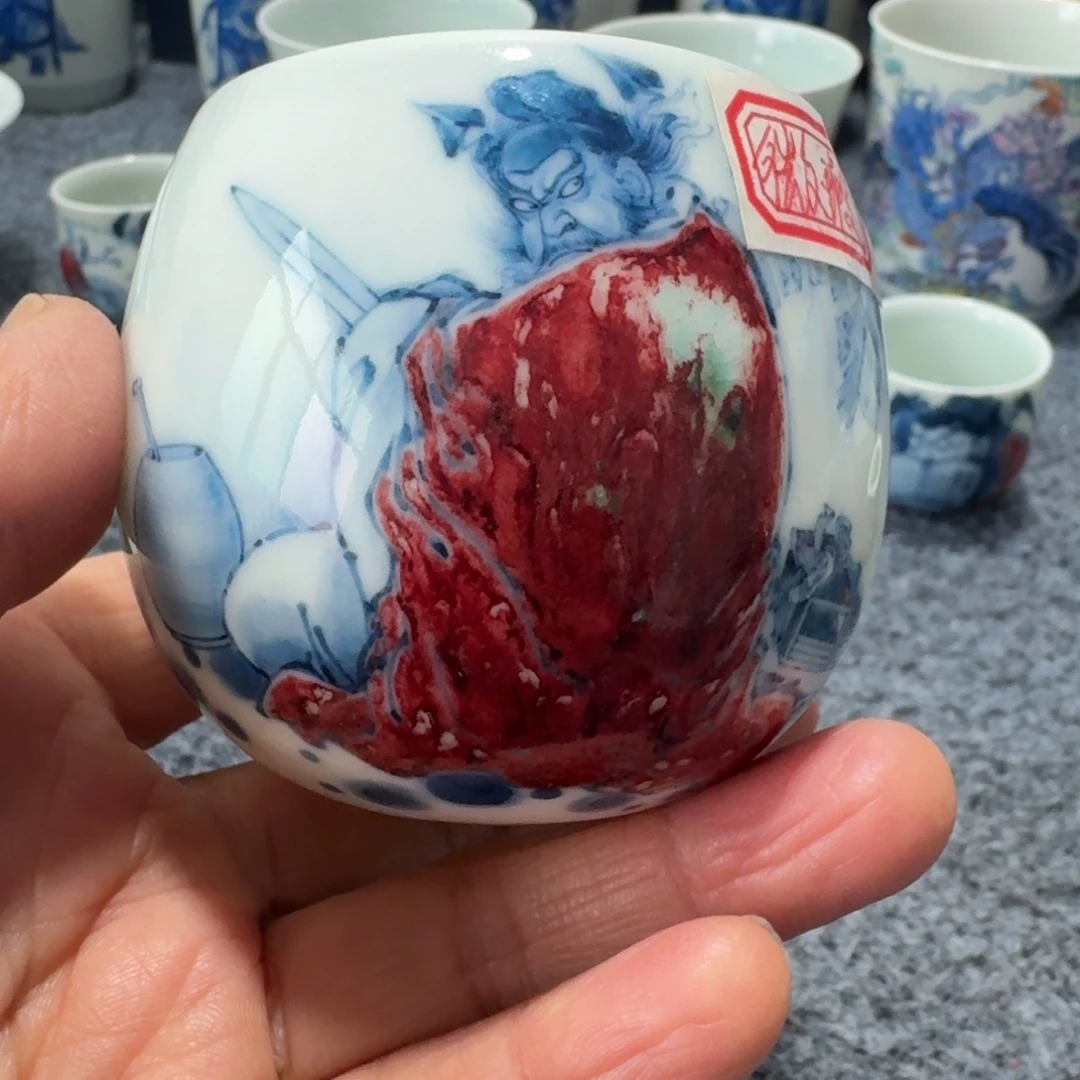 新***苑现代景德镇陶瓷手绘茶具