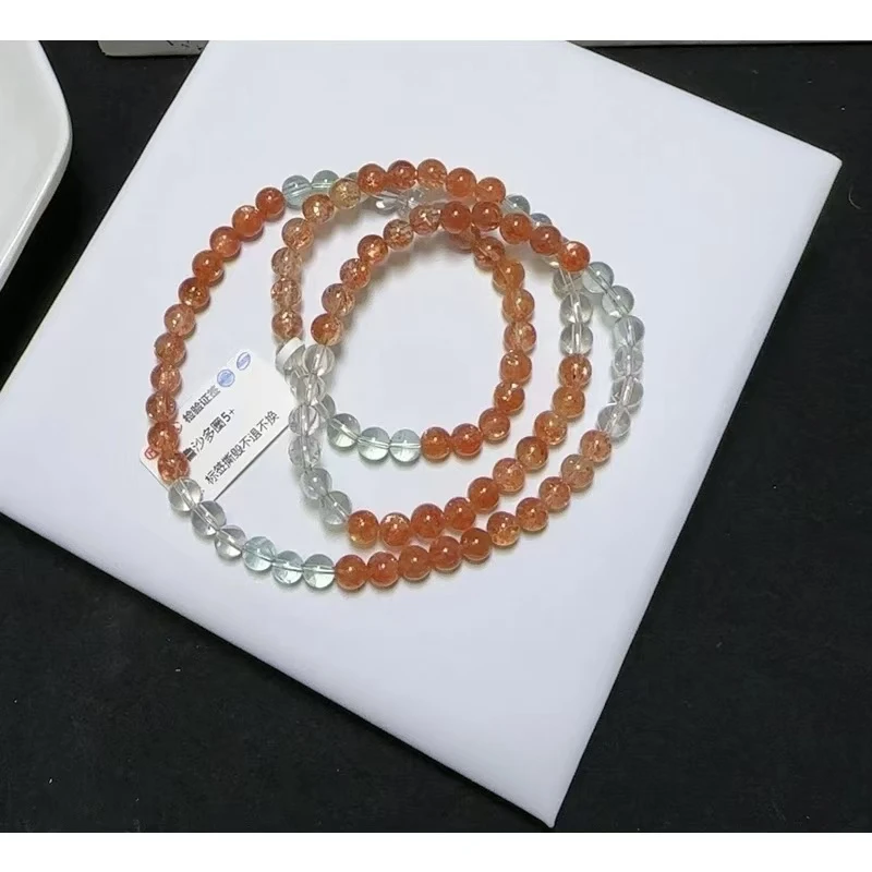 毕业级18阿鲁沙时尚多圈手串（多样性发一）默认天然裂矿点