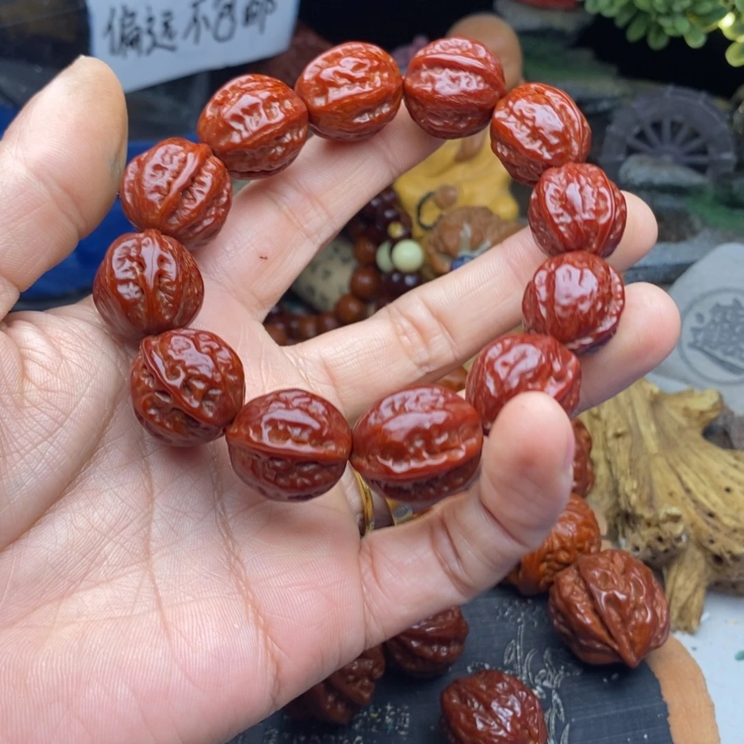 熊***大把件文玩核桃核桃手串