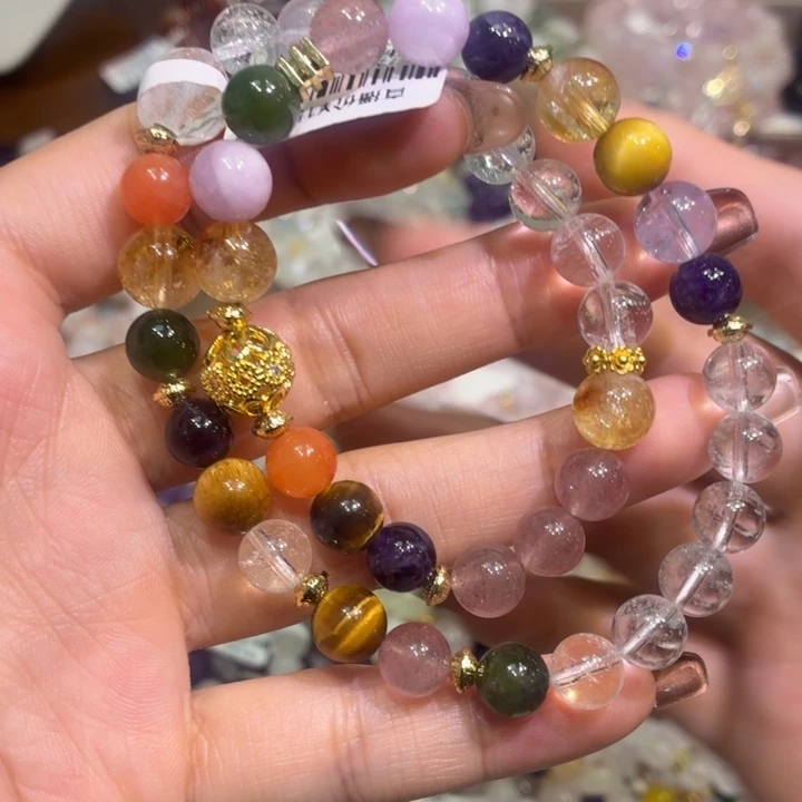 水晶手链合金0005