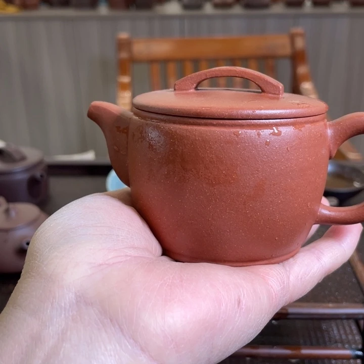 段泥茶壶汉瓦手工制作