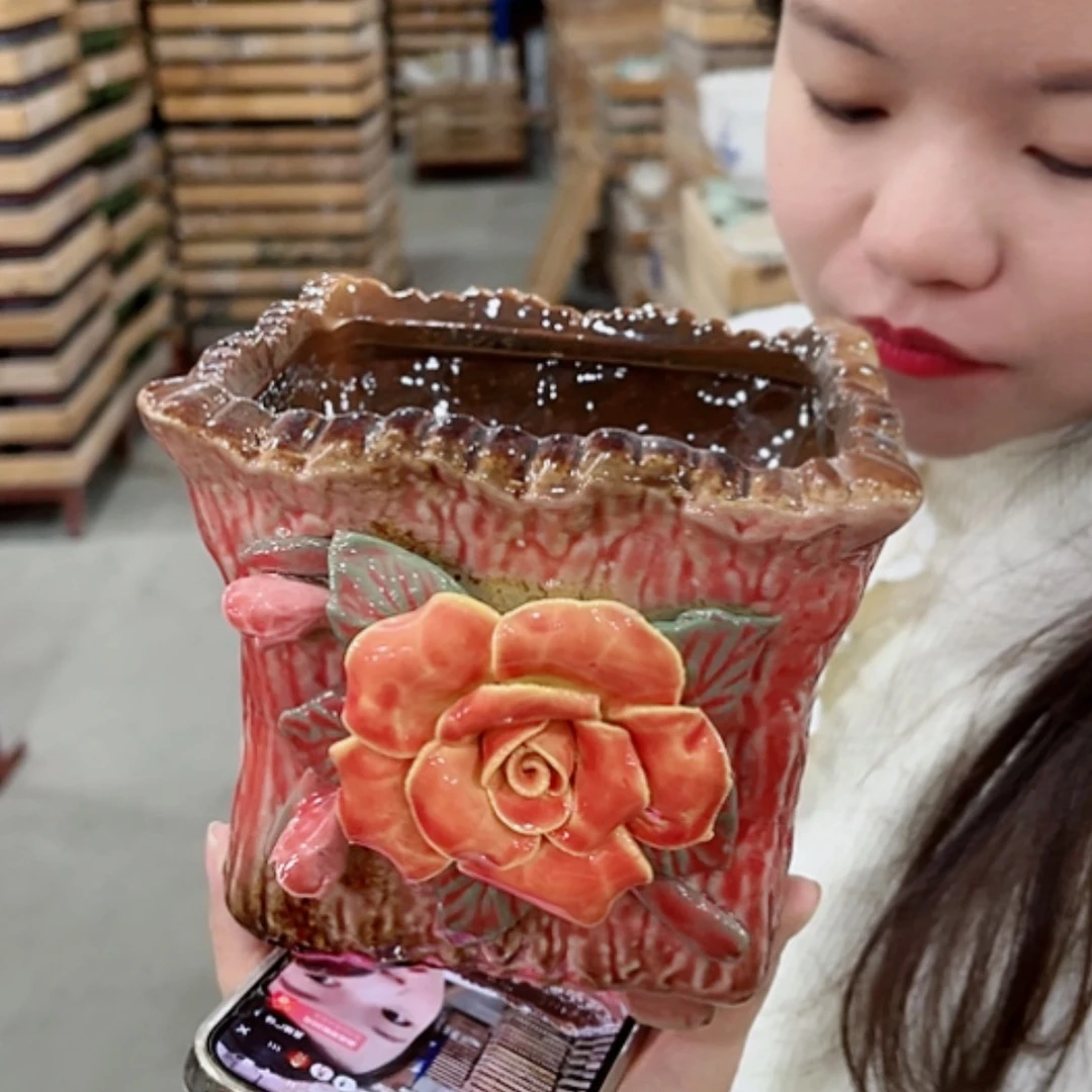 【闪购商品】红陶花盆