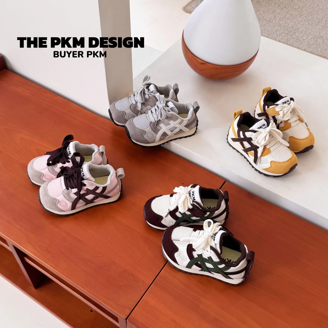 【小首尔-希鹿鹿-现货！】（真皮/足弓支撑）魔术贴儿童软底防滑机能鞋