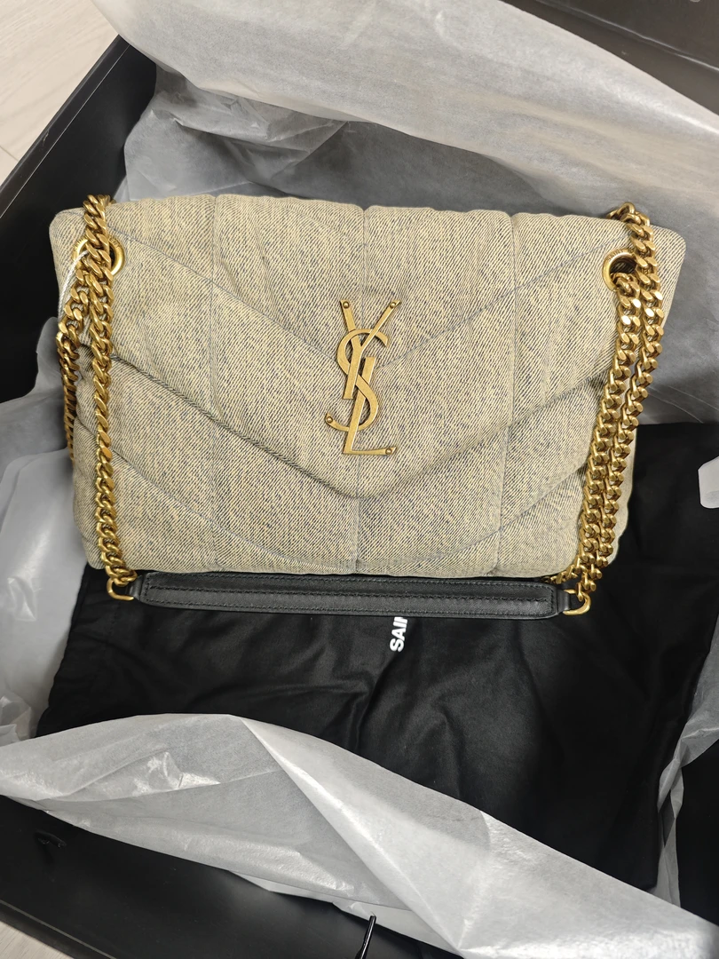 YSL/圣罗兰 斜挎包 圣罗兰丹宁云朵 qu6006/2509