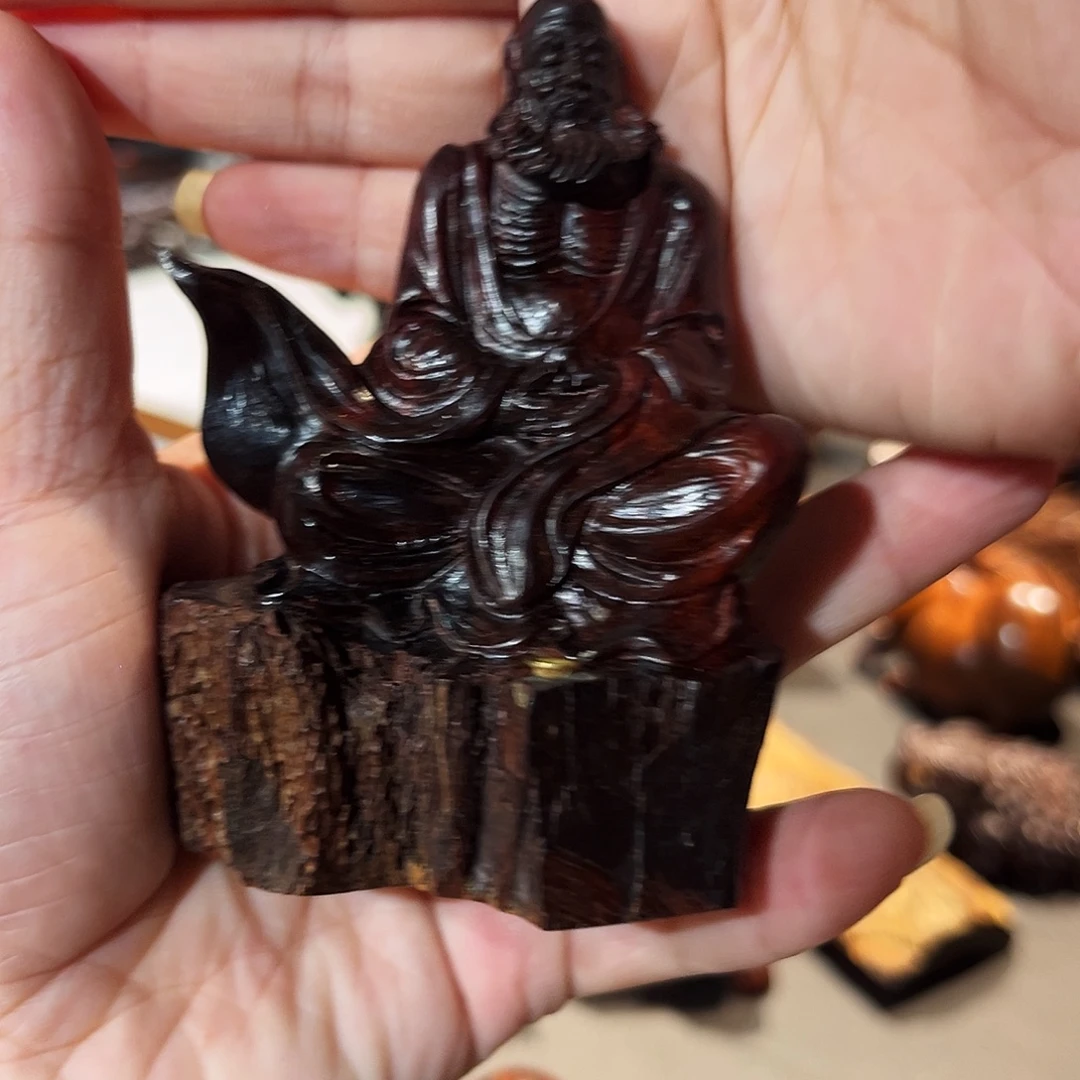 小叶紫檀檀香紫檀达摩香插