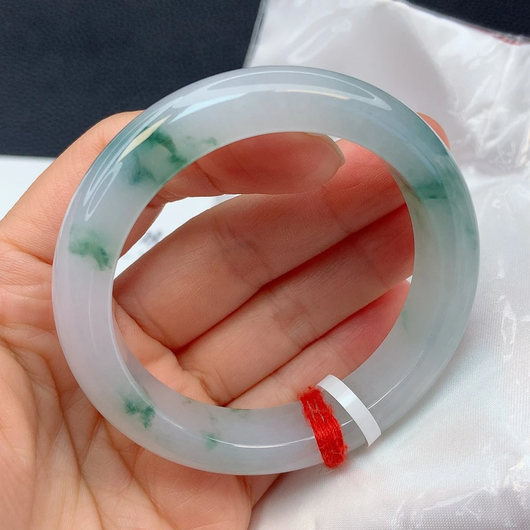 未镶嵌手镯翡翠53圈