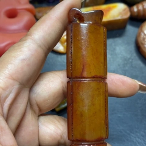 紫金钵盂菩提吊坠