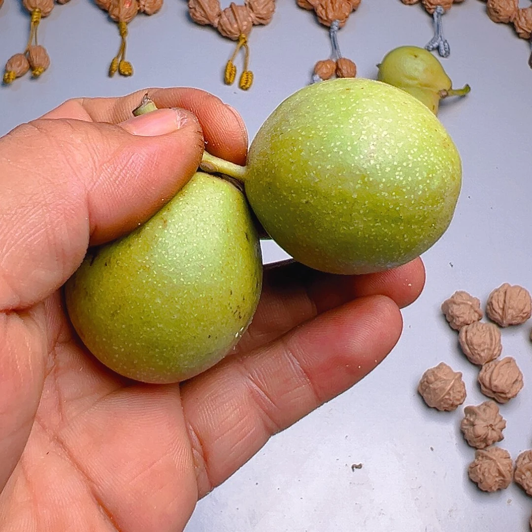 猴头核桃吊坠金蟾2 0十同枝手捻青皮