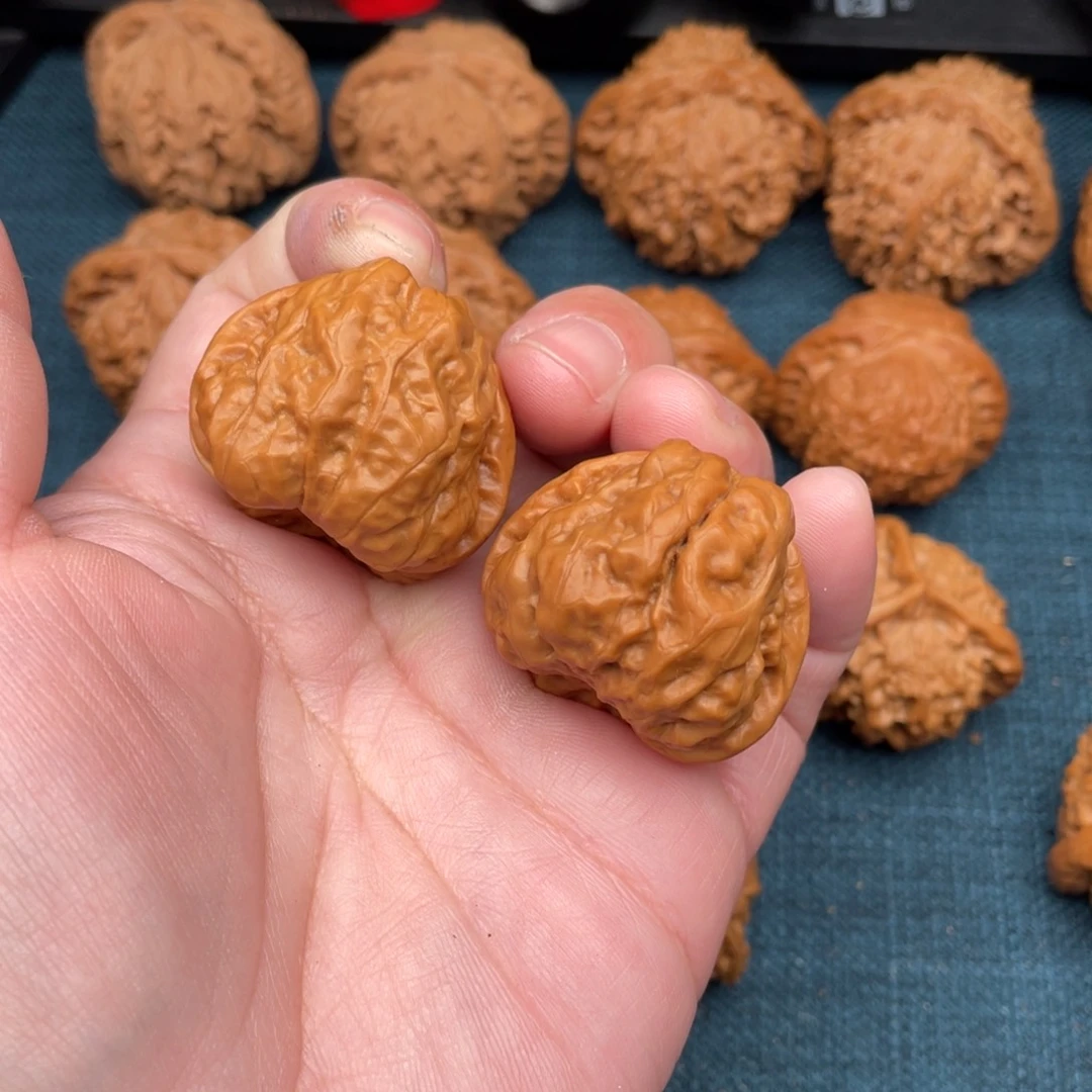 文玩核桃把件延庆蛙蛙35