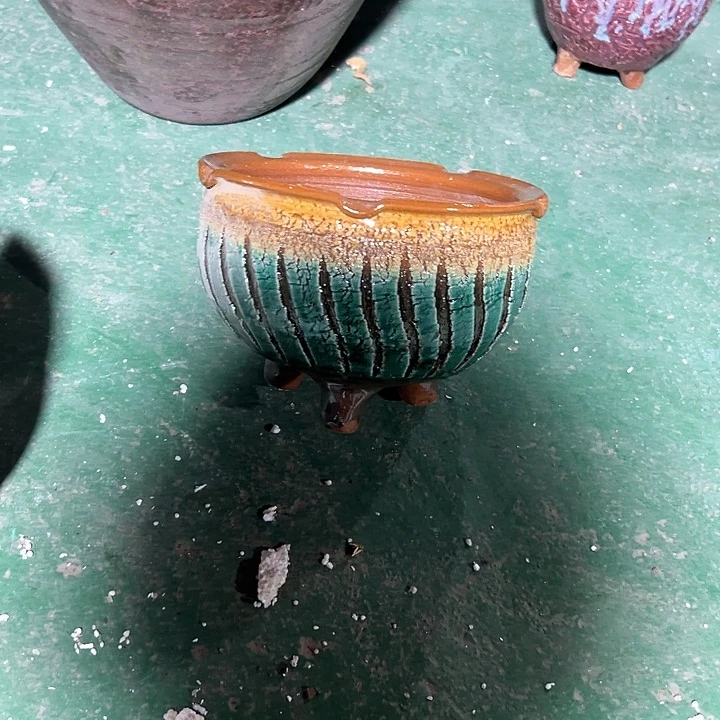 紫砂花盆花盆两个花盆