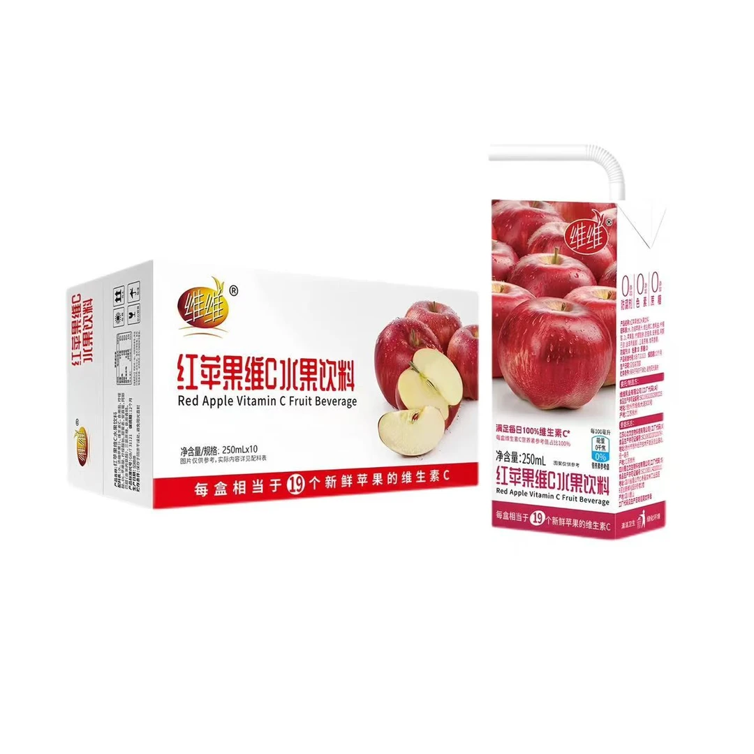 WEIWEI/维维 VC水果饮料苹果口味*10盒