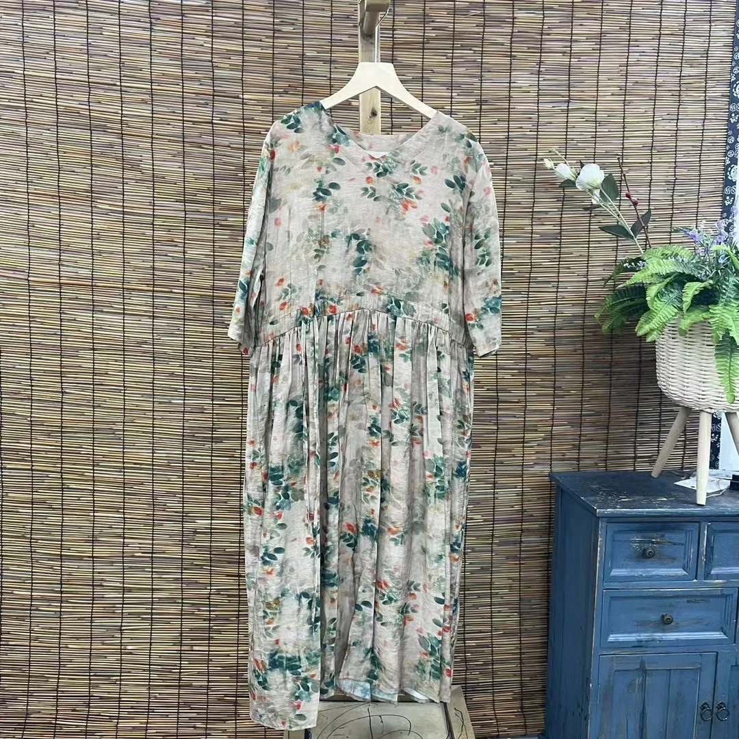 14979新款夏季洋气减龄连衣裙QZ