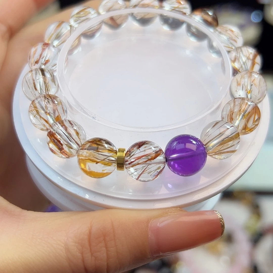 水晶手串未镶嵌水晶手串10m m