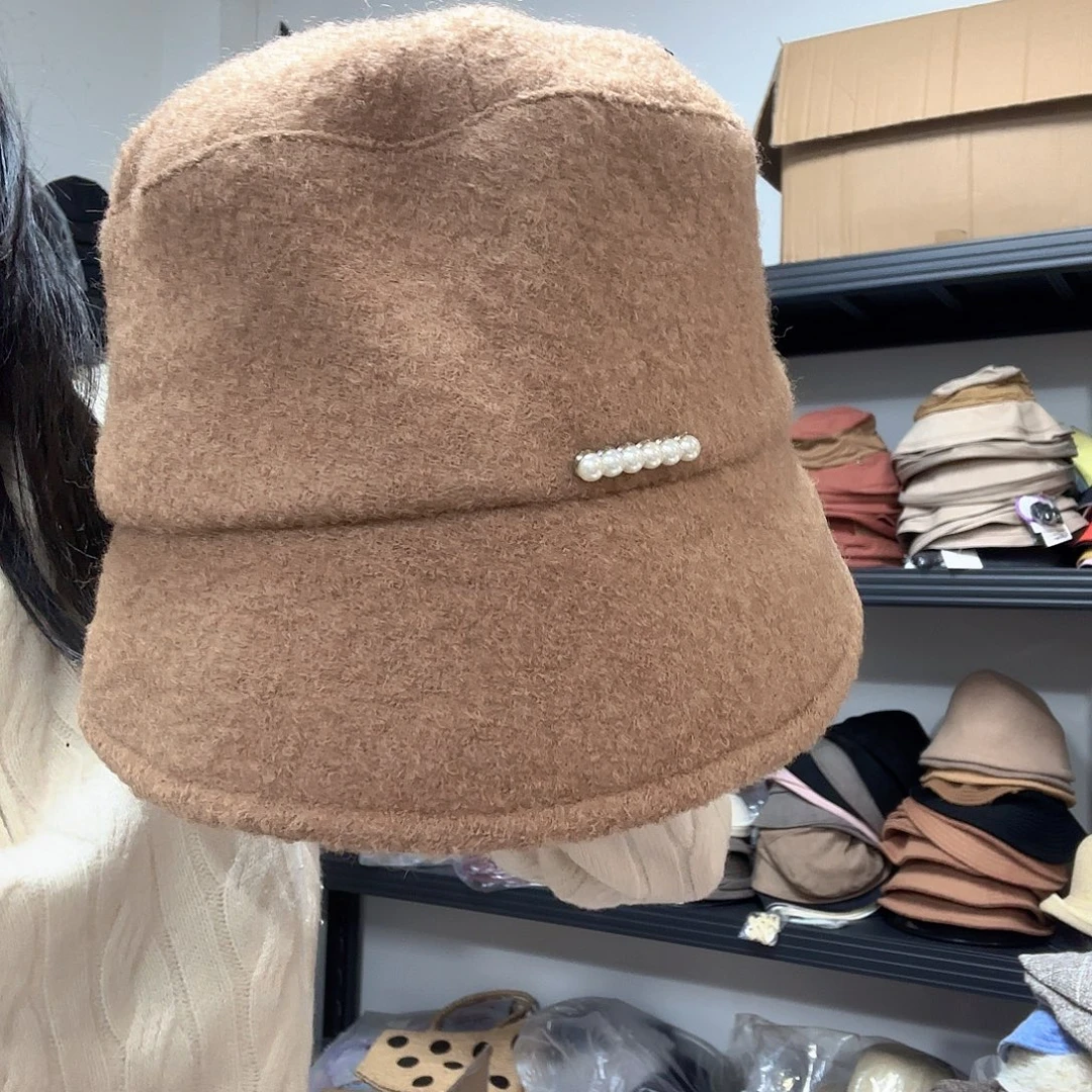 纯棉驼色圈圈羊毛加厚款