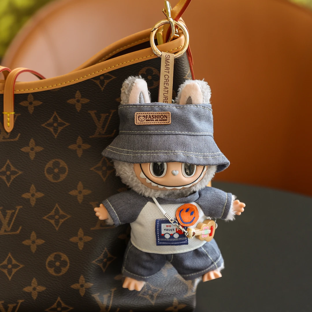 情侣礼物朋友生日潮牌毛绒玩具包包挂件摆件车载摆件海娃623