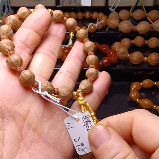 手串/手链橄榄核橄榄核手串三花铁核蒜头料老料1.1