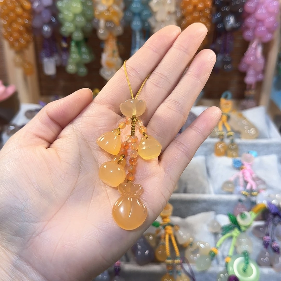 玛瑙/玉髓挂件未镶嵌