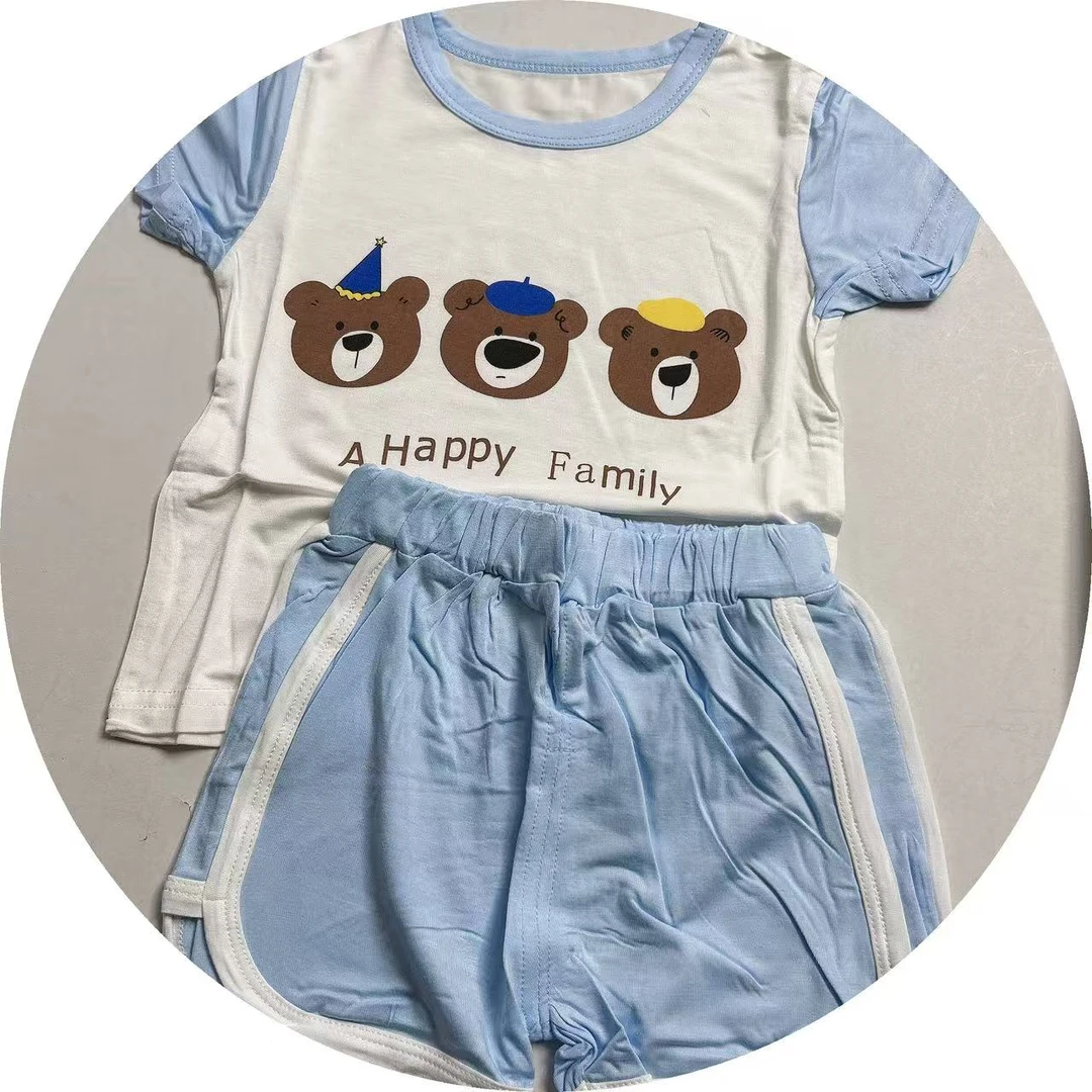 咪逗儿童短袖套装