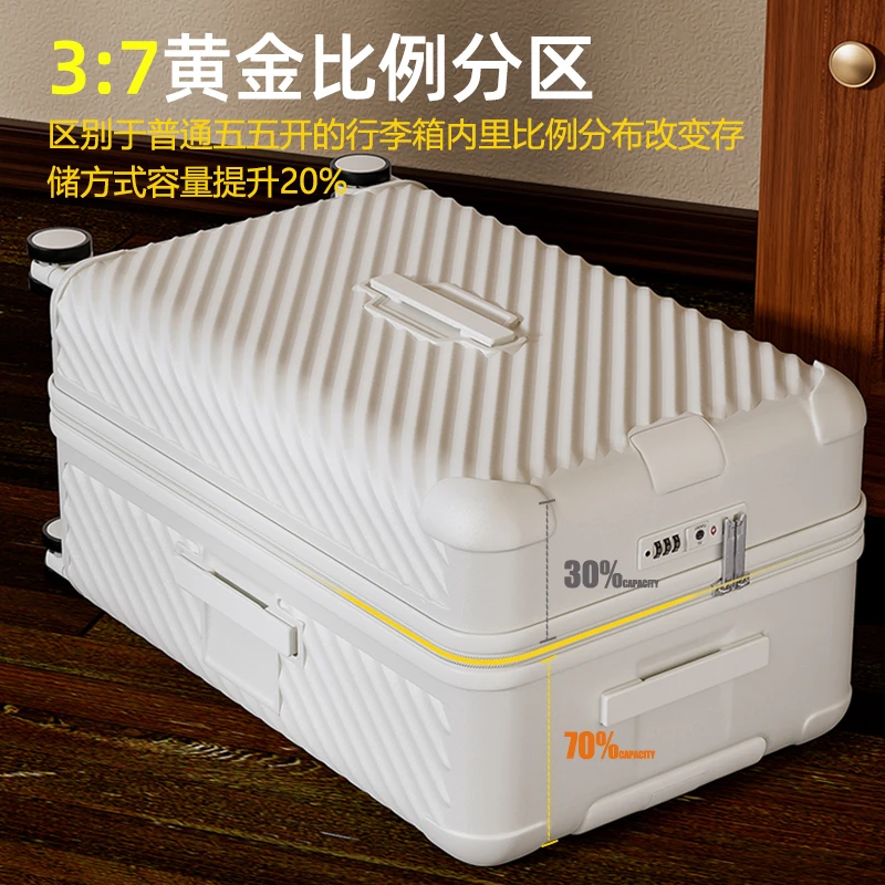 超大容量拉链旅行箱行李箱小型高颜值拉杆箱户外行李箱推荐