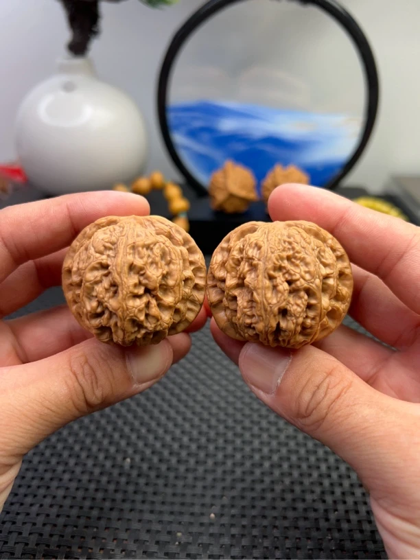 文玩核桃全品平谷大粗筋球筋47尺寸