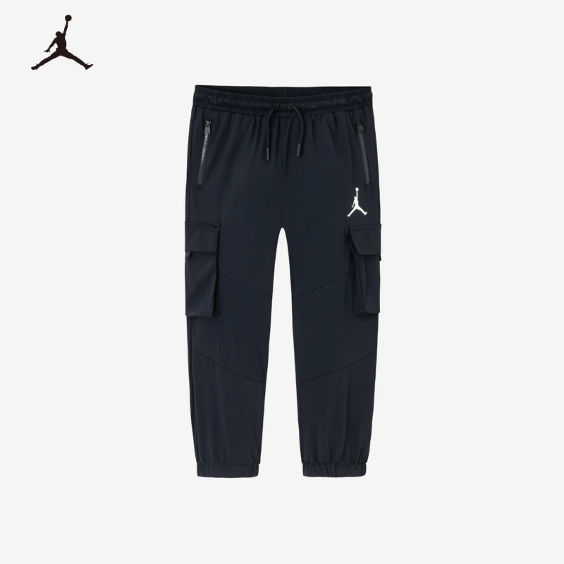 AIR JORDAN童装男童针织休闲裤时尚舒适长裤JDB-WP-C536