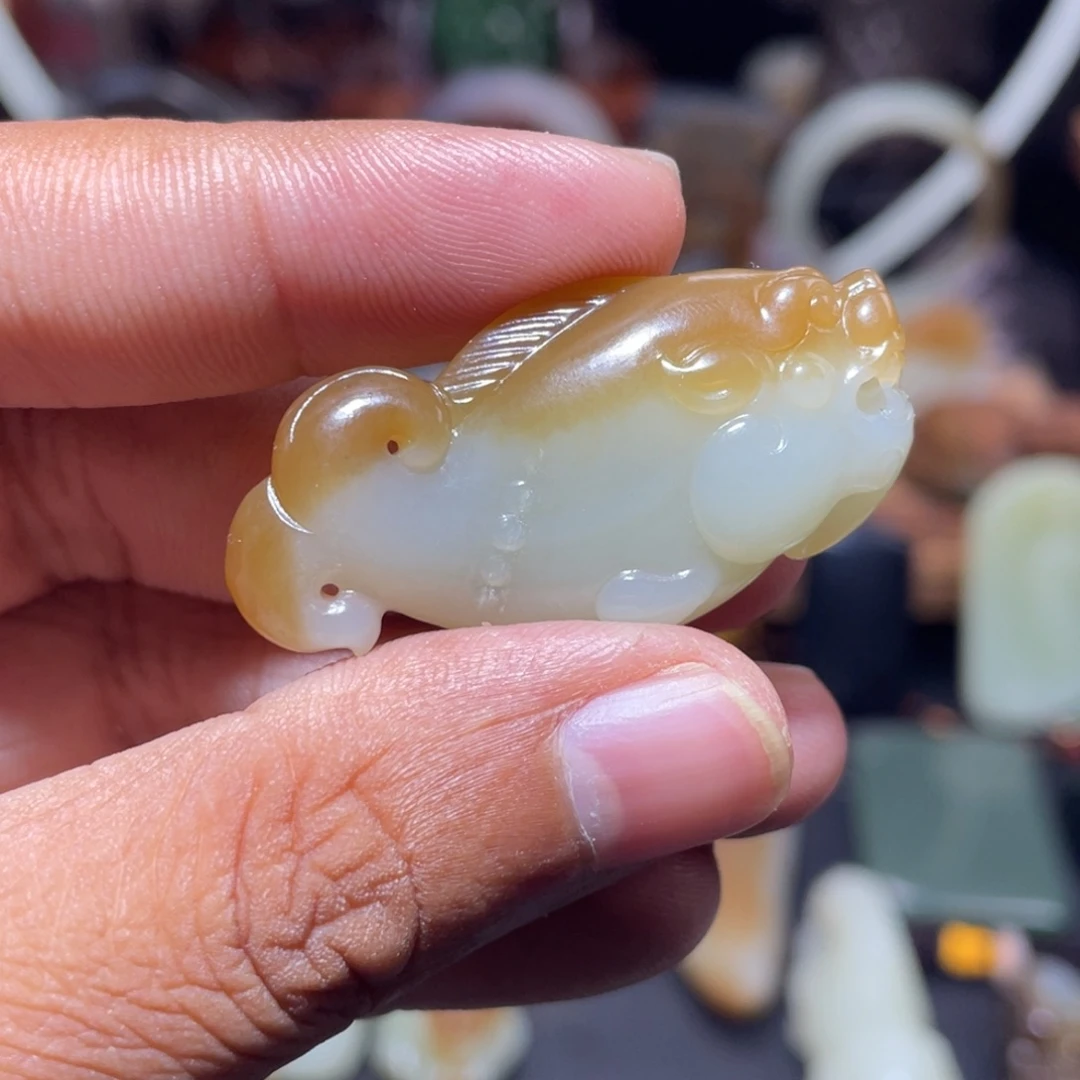 和田玉（糖玉）未镶嵌手链