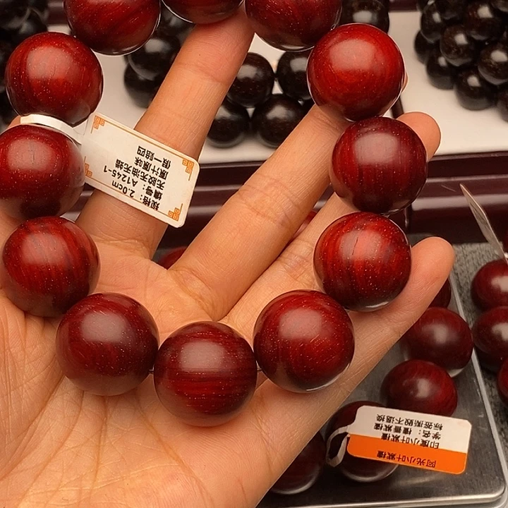 无***形手串/手链小叶紫檀2.0原汁原味5星➕鳞底爆星