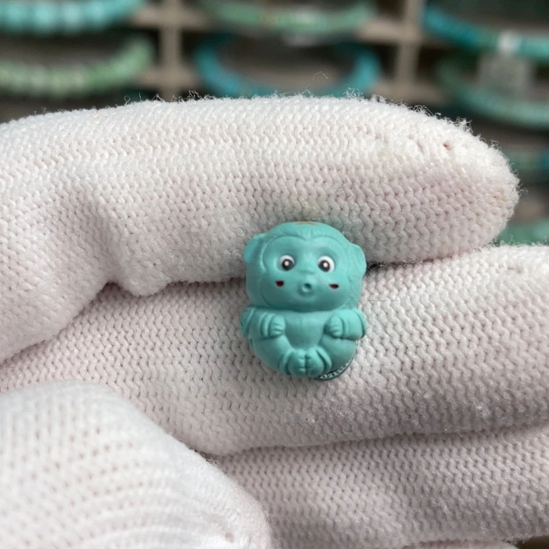 绿松石未镶嵌大圣宝宝