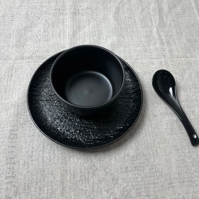 简约风北欧风格复古风餐具套装白瓷汤勺欧式纯白色家用勺子