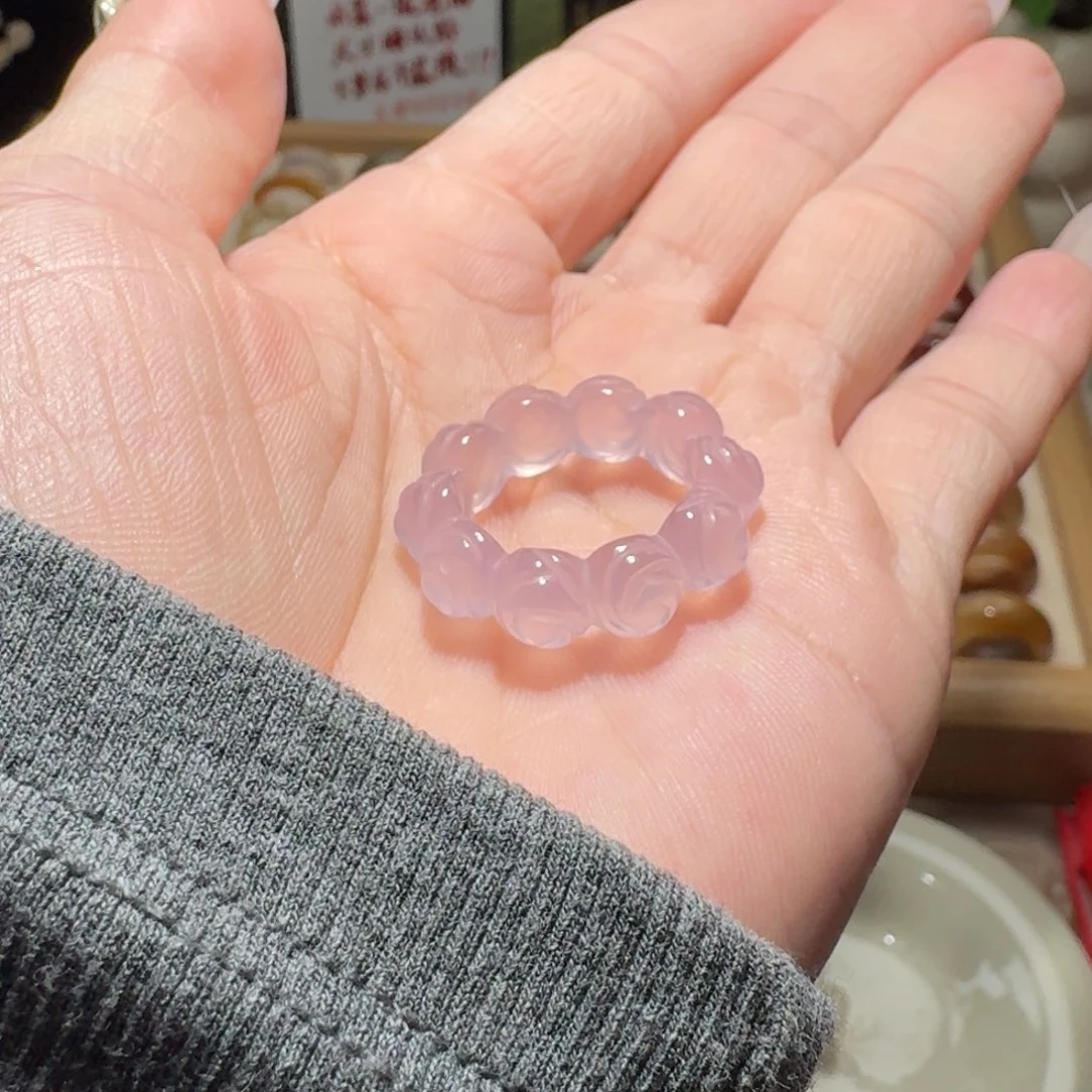 玛瑙/玉髓未镶嵌戒圈