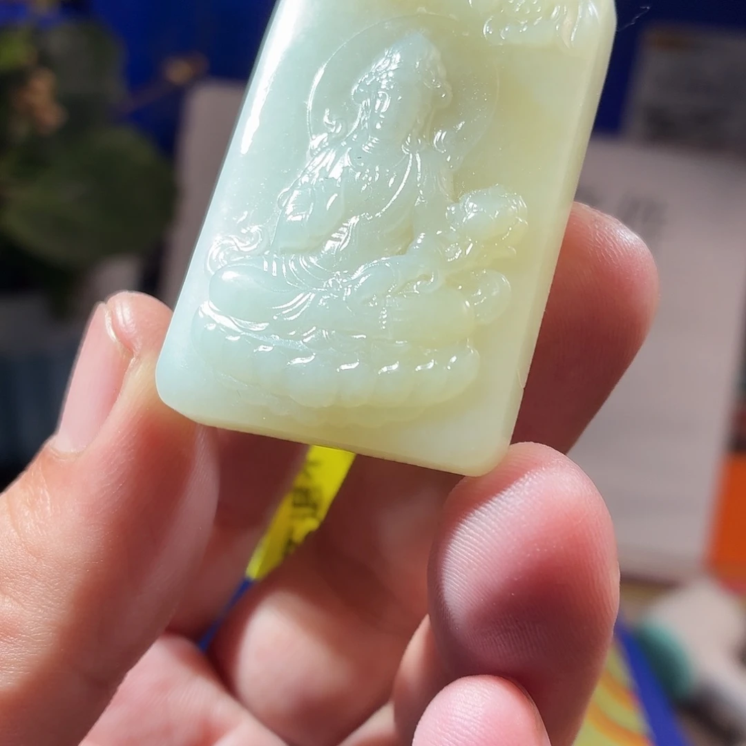 和田玉（糖玉）合金颈饰