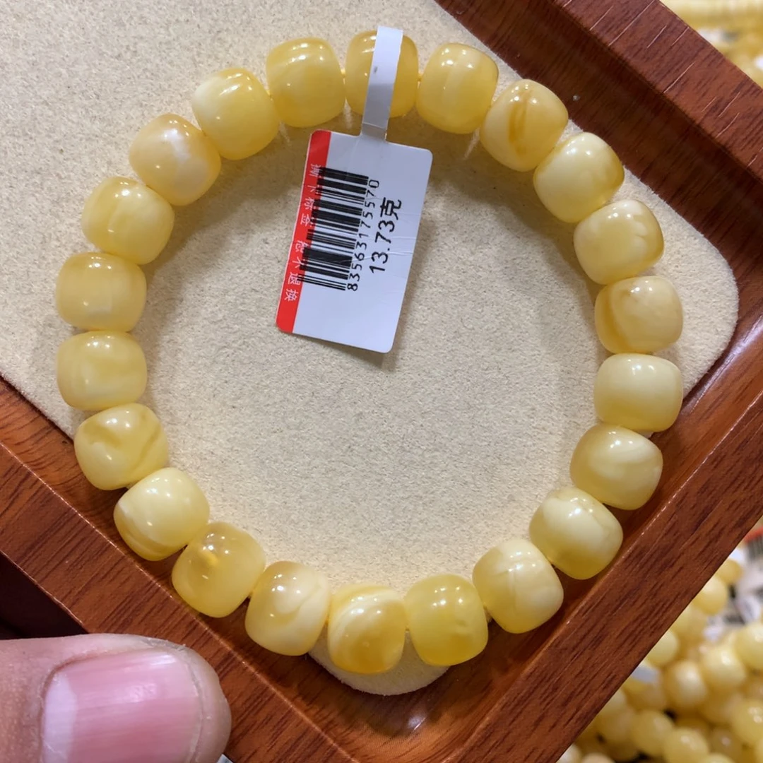 蜜蜡手链未镶嵌蜜蜡