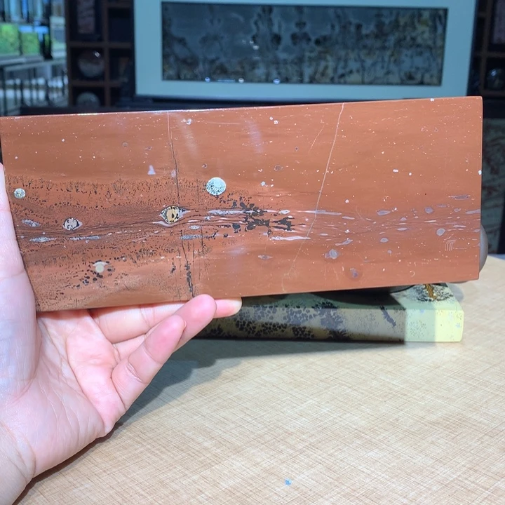 ，广西国画石摆件，收藏观赏