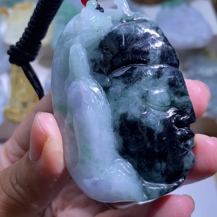 【闪购商品】颈饰未镶嵌翡翠观音