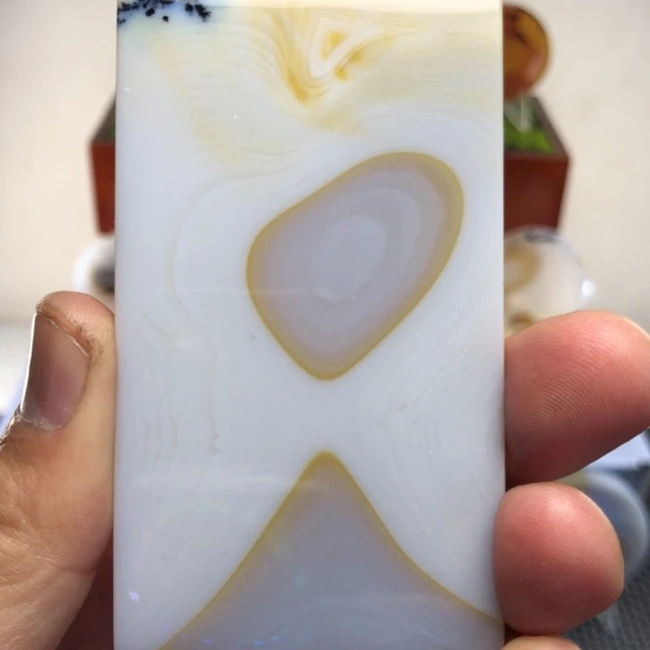 玛瑙/玉髓合金颈饰