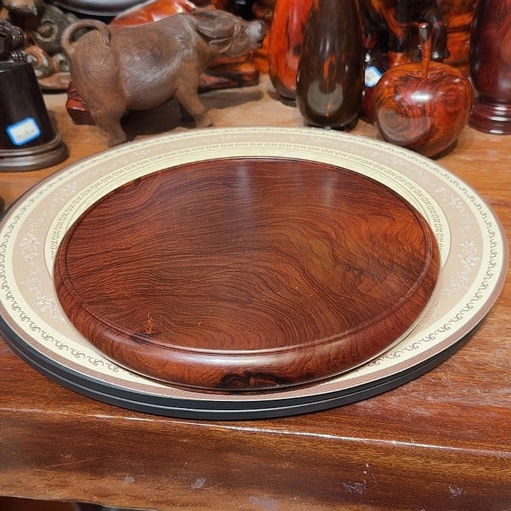 红酸枝木类干泡盘26厘米