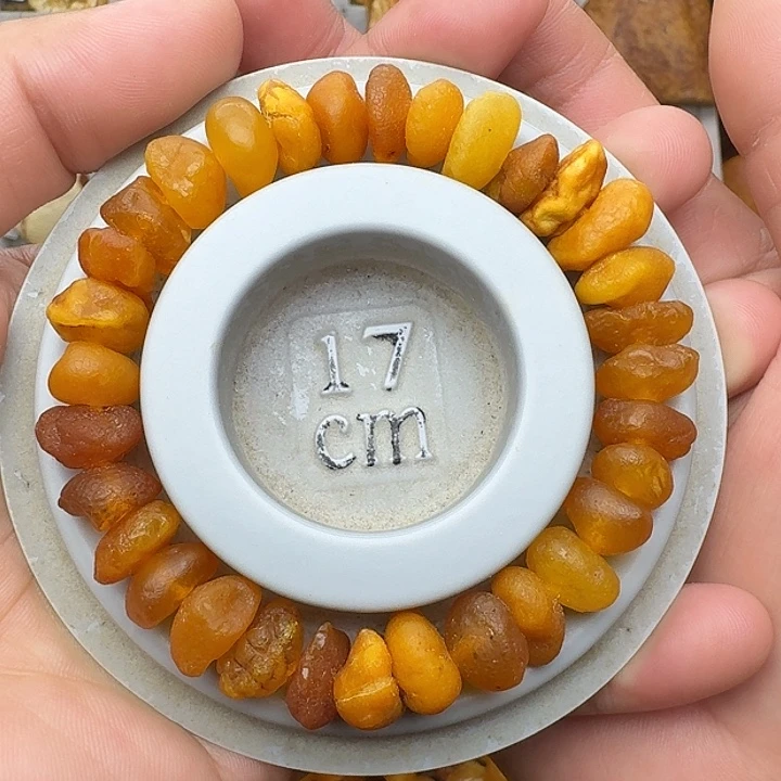 蜜蜡未镶嵌裸石天然蜜蜡手串