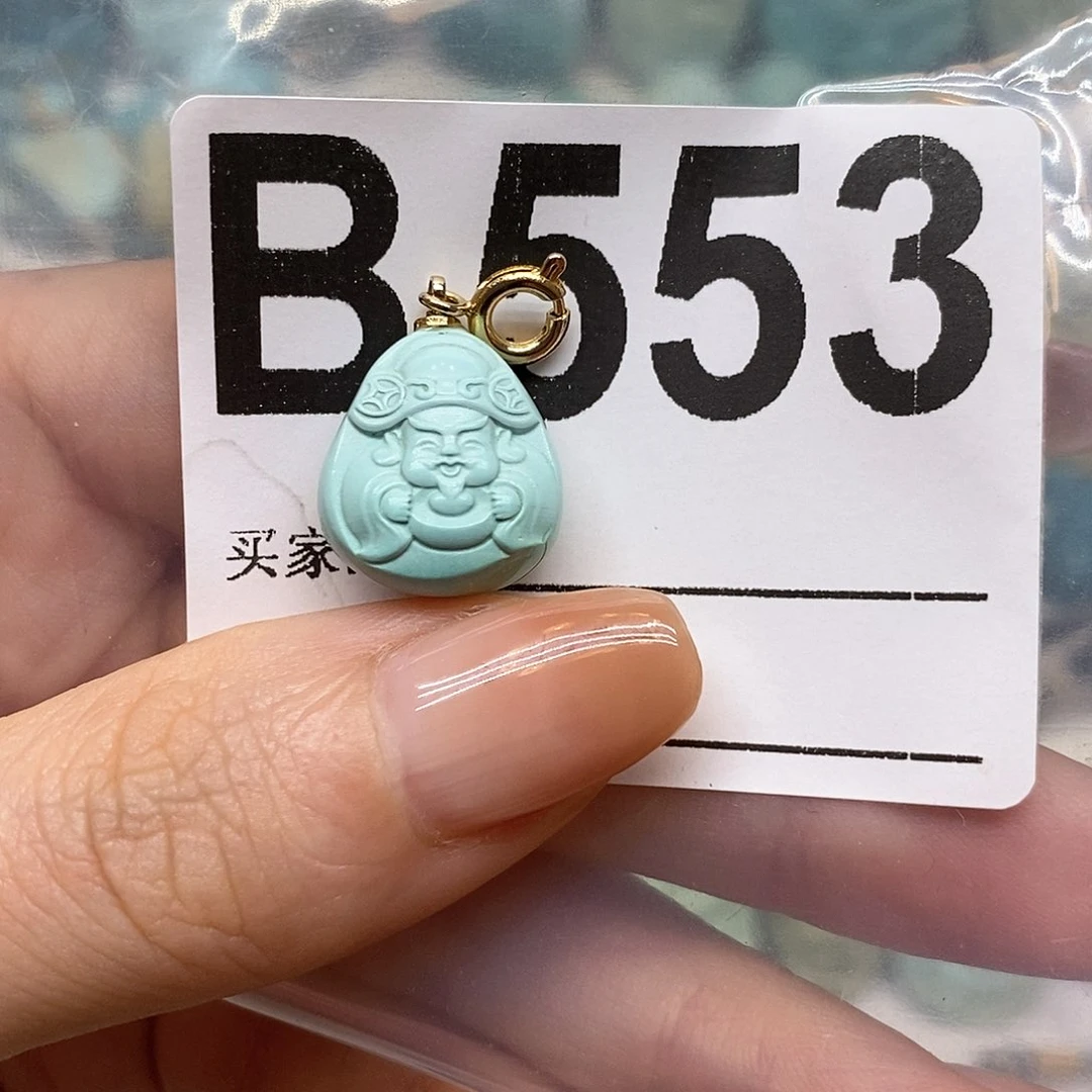 未镶嵌绿松石绿松石配饰定制
