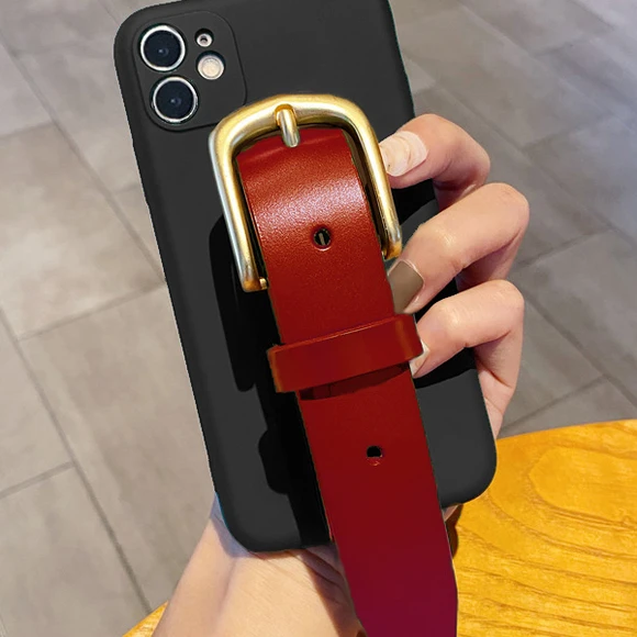 AIR适用iPhone17手机壳16 15 ProMax苹果14 Plus戚薇同款13撞色皮