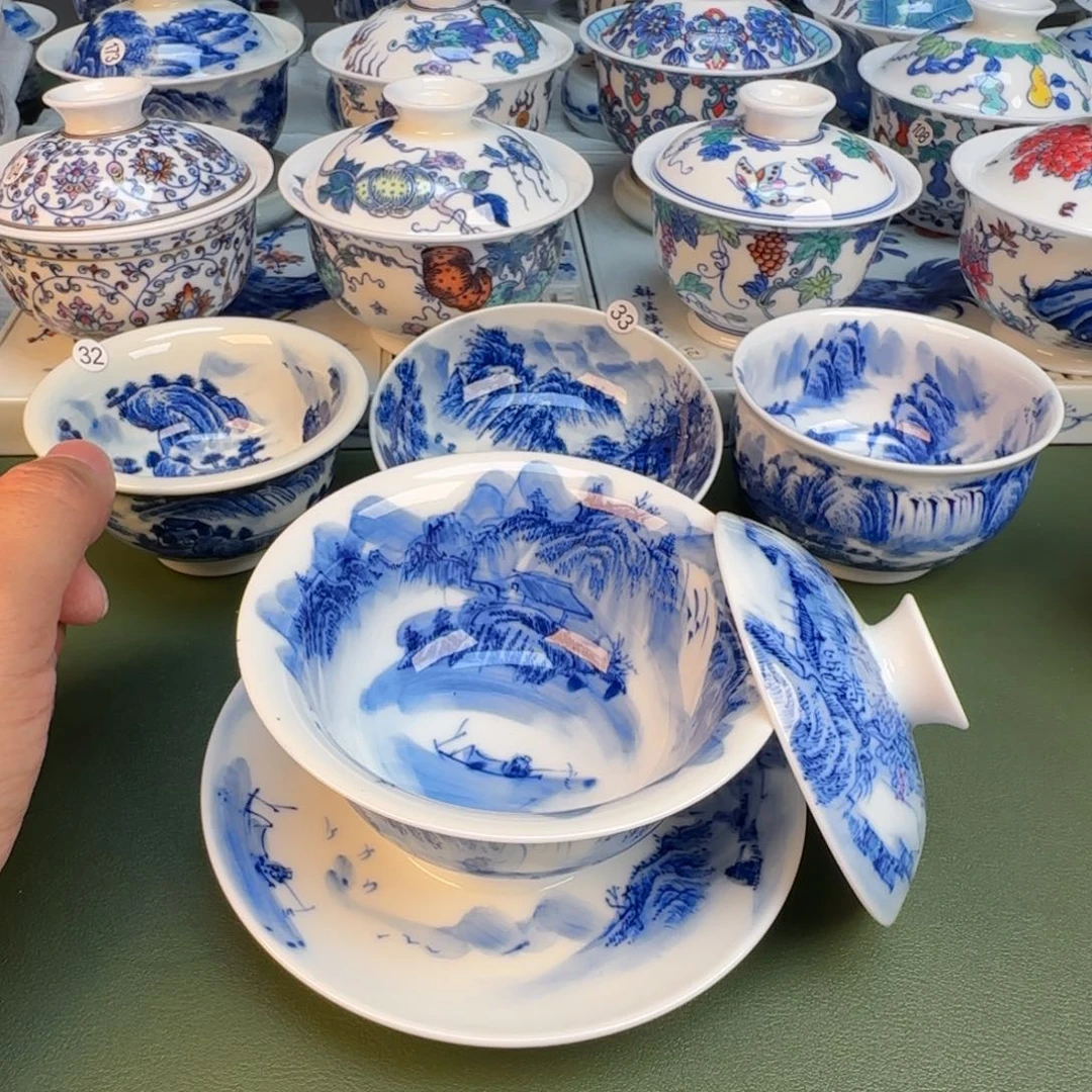 纯手工纯手绘茶具35