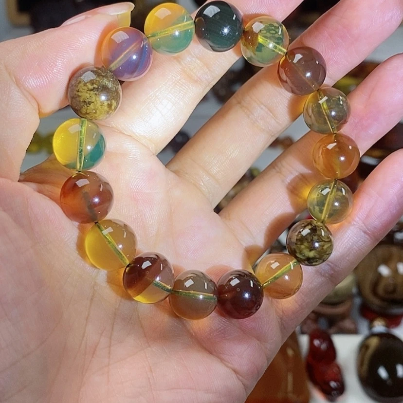 【闪购商品】手串琥珀未镶嵌多宝