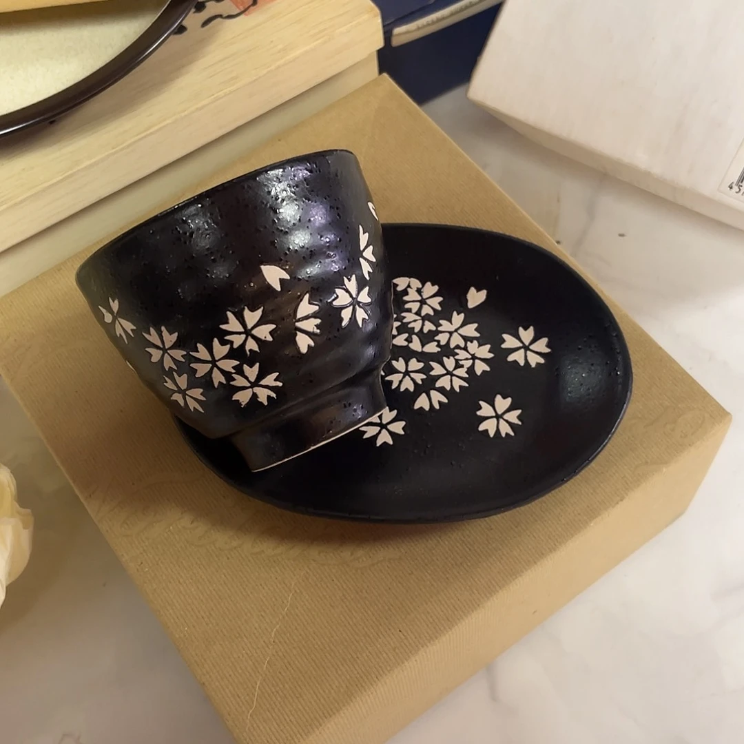 瓷片咖啡杯没把手